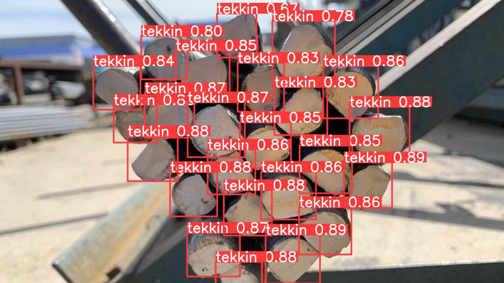 鉄筋検出AI技術