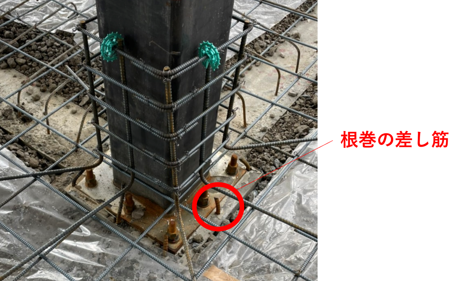 柱の根巻コンクリートの配筋について - てつまぐ